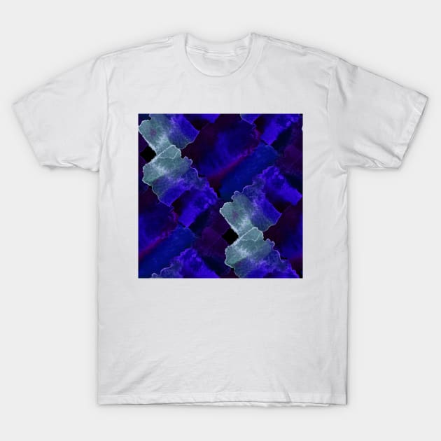 Watercolor chaotic shapes T-Shirt by krinichnaya